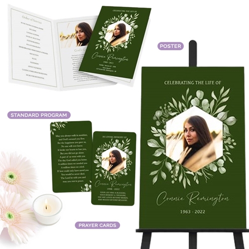 Show details for Olive Leaf Memorial Package Show details for Olive Leaf Memorial Package