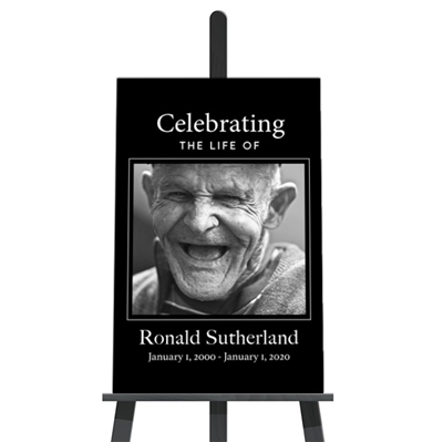 Show details for Modern Black Poster