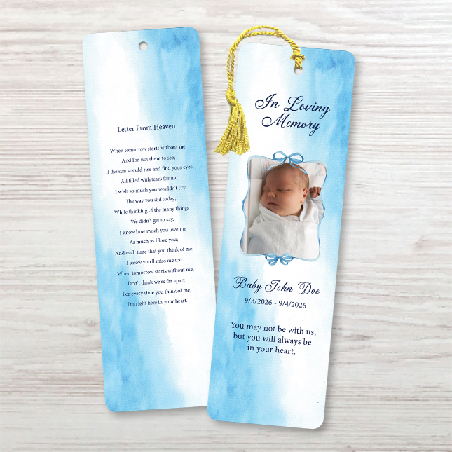 Show details for Baby Boy Bookmark