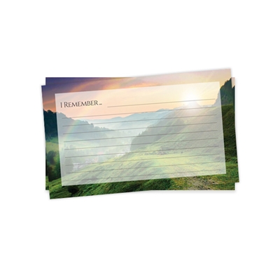 Show details for Mountain Rainbow Memorial Package