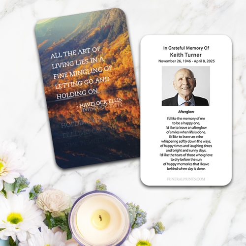 Show details for Art Of Living Premium Prayer Card