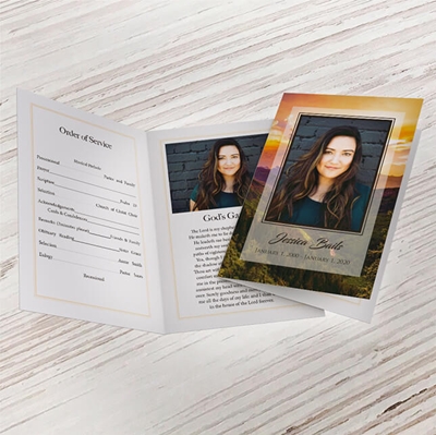 Show details for Hillside Sunset Memorial Package