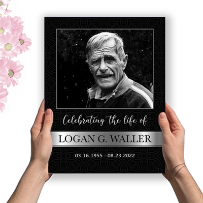 Show details for Black Silver Classic Memorial Package