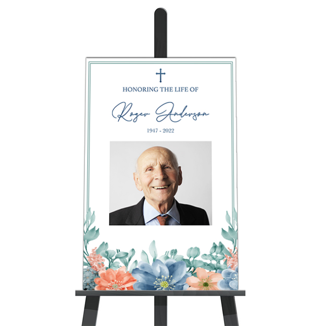 Show details for Multi Floral Poster