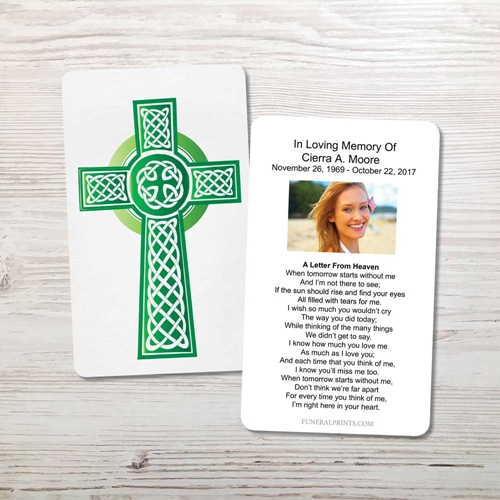 Picture for category Irish Blessings Prayer Cards