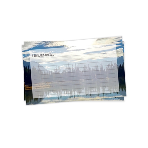 Show details for Clear Mountain Remember Card