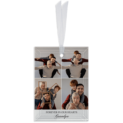 Show details for Gallery 4 Rectangle Ornament