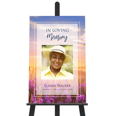 Show details for Purple Fields Memorial Package