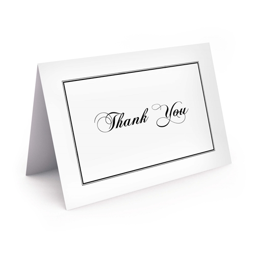 Picture of Contemporary Thank You Card