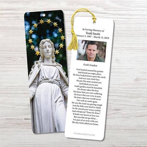 Picture of Statue of Virgin Bookmark