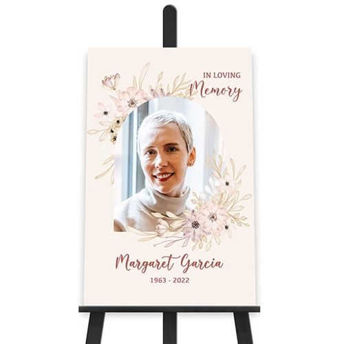 Picture of Multi Floral Border Poster