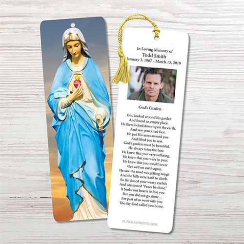 Show details for Virgin Mary Sky 2 Bookmark